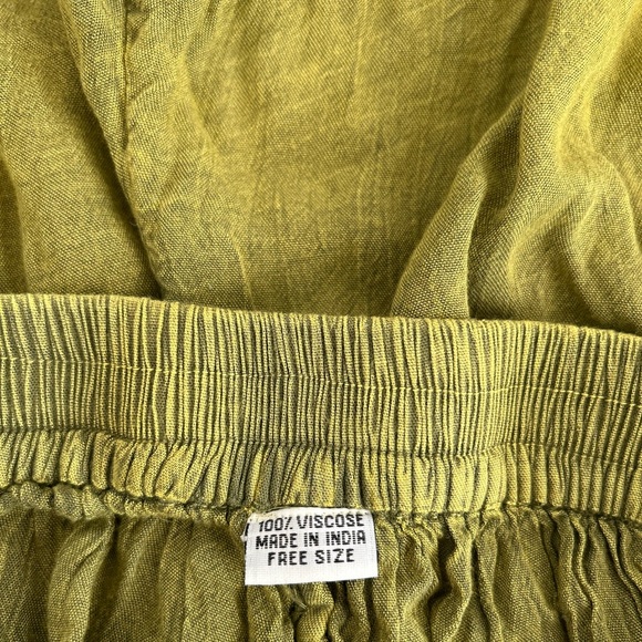 Flared Leg, Loose fitting, Boho, Embroidered, Hippie Pants - Picture 3 of 3